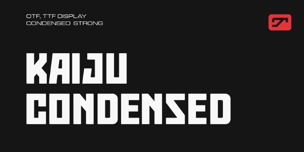 Kaiju Condensed Font