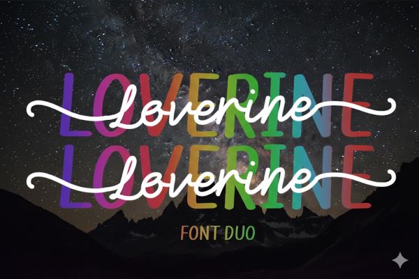 loverine font