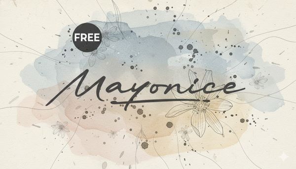 mayonice font