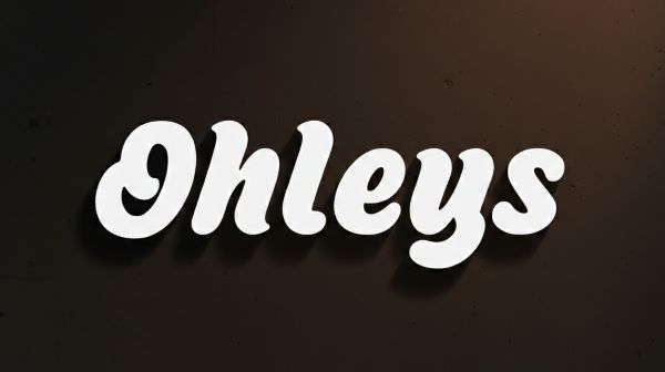 ohleys font