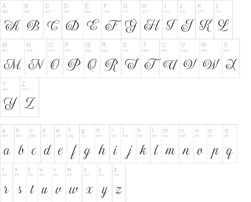 rayson downley script font