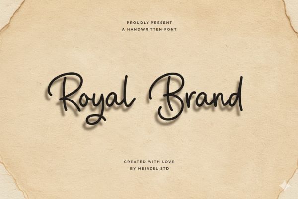 royal brand font
