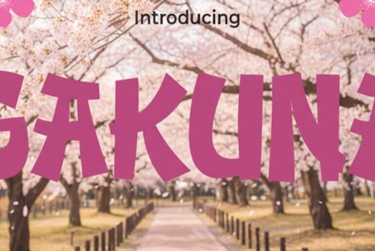 sakuna font