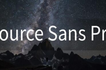 Source Sans Pro font