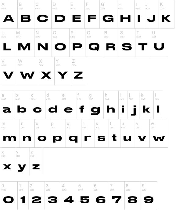 Stretch Pro font