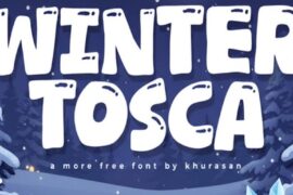 winter tosca font