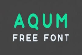 aqum font