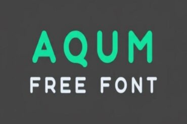 aqum font