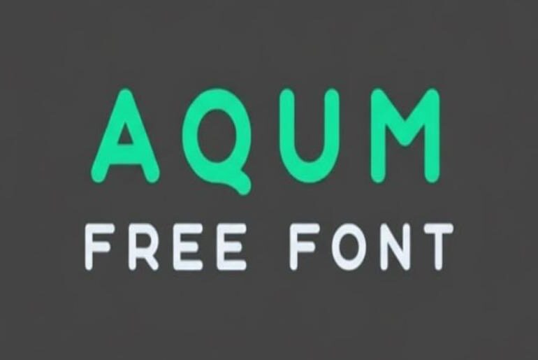 aqum font