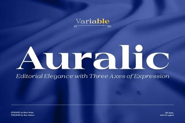 Auralic Font
