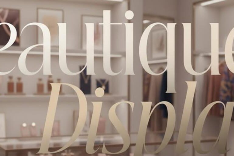 Beautique Display Typeface Font