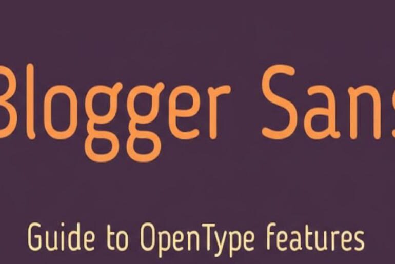 Blogger Sans Font