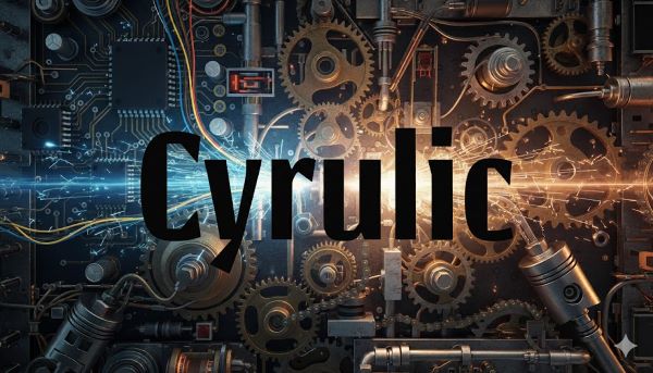 Cyrulik Typeface Font