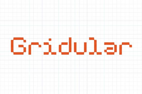 Gridular font