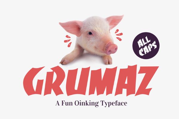 Grumaz font