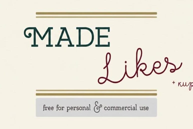 Made Likes Duo Font