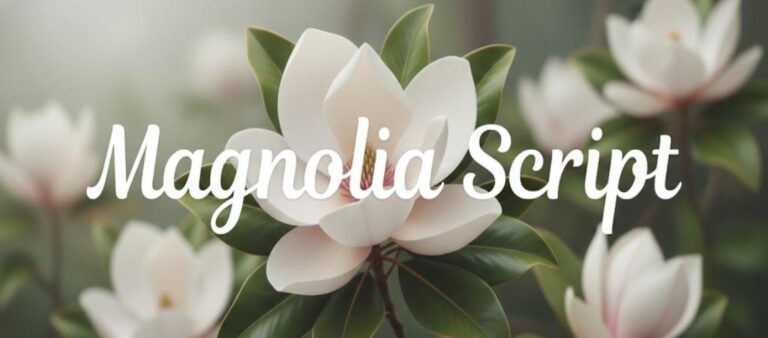 Magnolia Script Font FREE Download