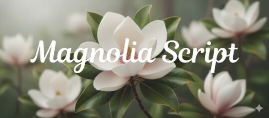 Magnolia Script Font FREE Download