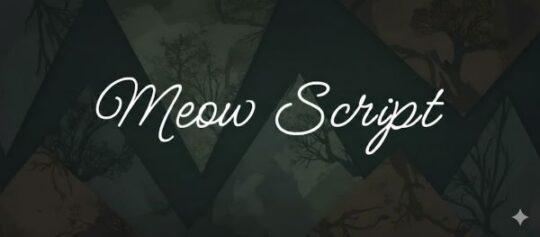 Meow Script Font FREE Download