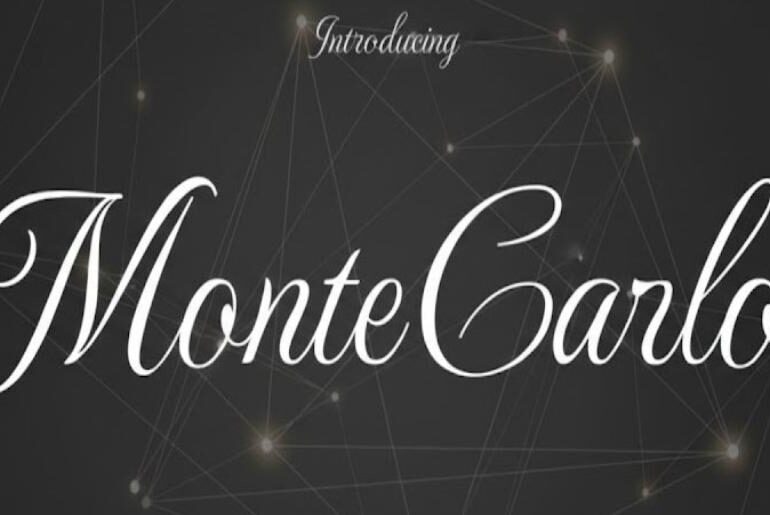 MonteCarlo Font