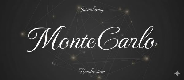 MonteCarlo Font