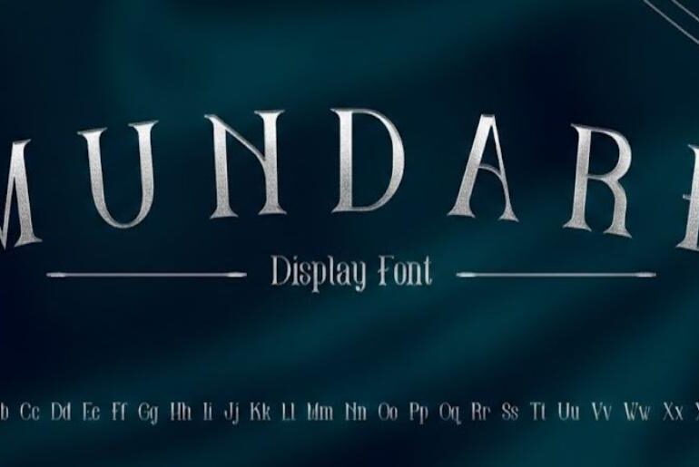 Mundare Font