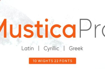 Mustica Pro font