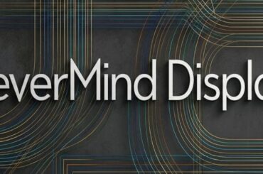 Nevermind Display Font