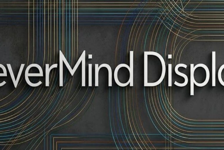 Nevermind Display Font