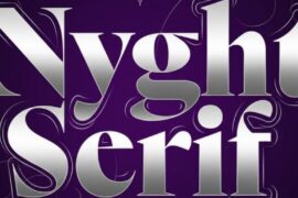 Nyght Serif Font