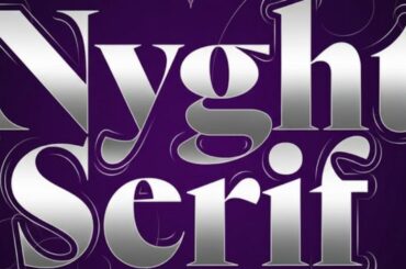 Nyght Serif Font