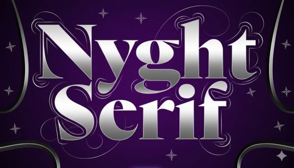 Nyght Serif Font