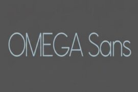 Omega Sans font