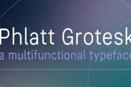 Phlatt Grotesk Font