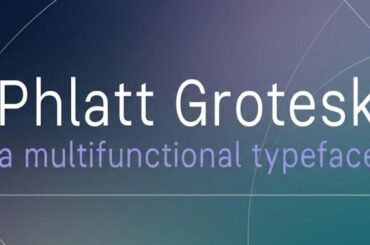 Phlatt Grotesk Font