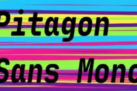 Pitagon Sans Mono Font