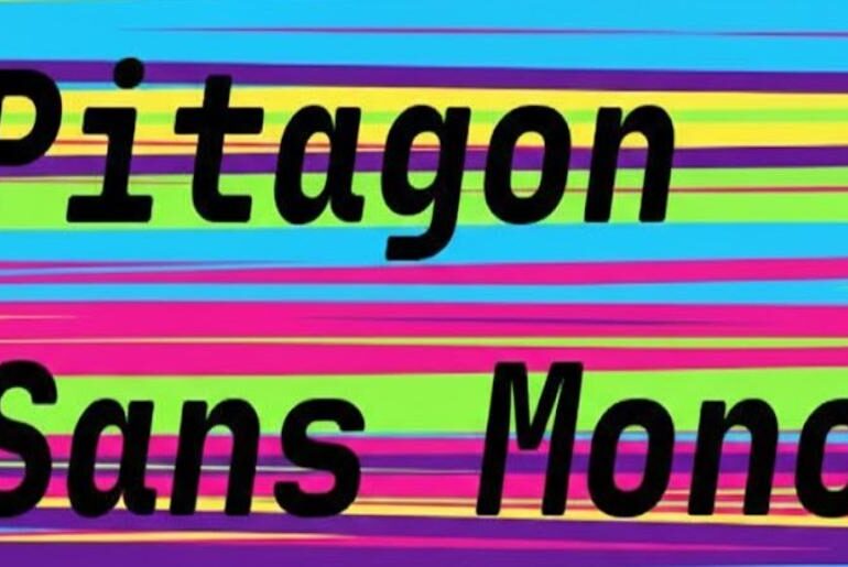 Pitagon Sans Mono Font