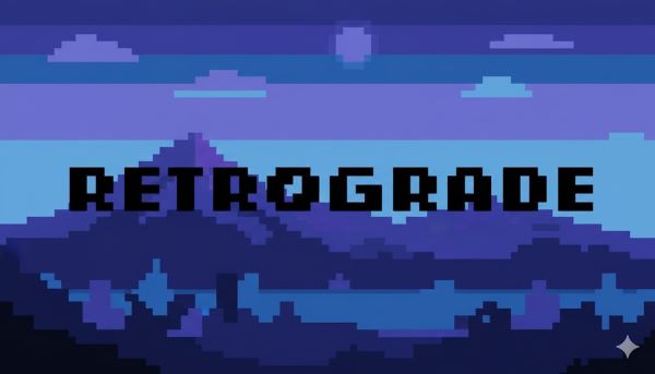 Retrograde Font