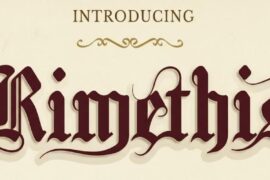 Rimethis Font