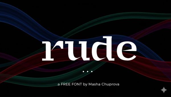 Rude Font