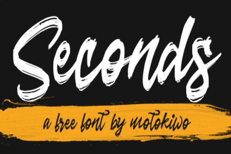 Seconds Font
