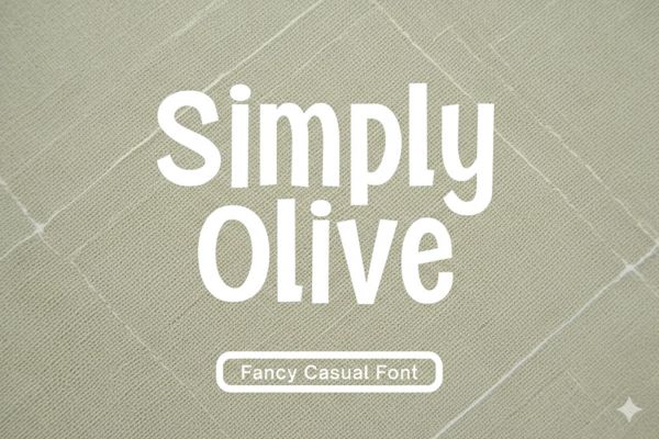 Simply Olive Font
