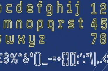 Tourney Typeface Font