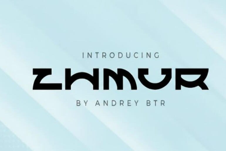 Zhmur Font
