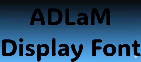 adlam font