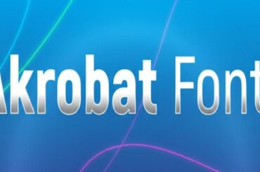 Akrobat Font