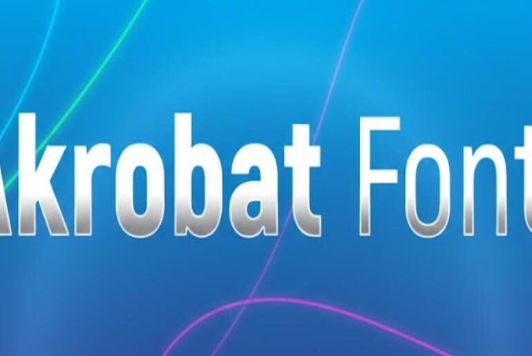 Akrobat Font