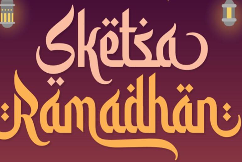 Sketsa Ramadhan font