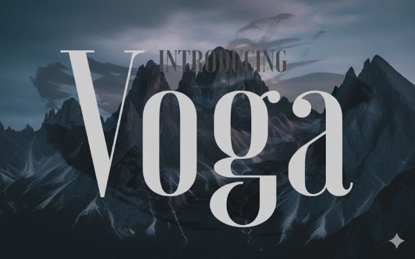 voga font