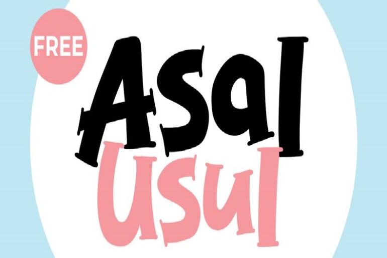 Asal Usul Font